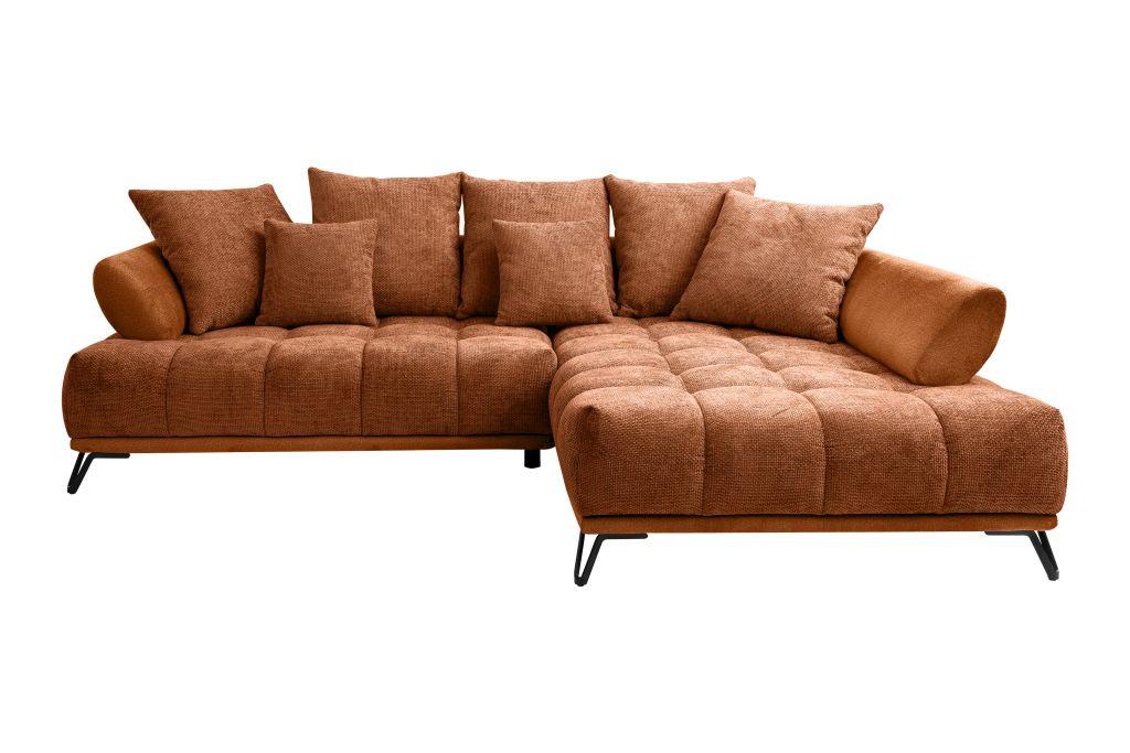 Coltar LARGO N - arămiu, Modern, textil (262/184cm) - Modern Living