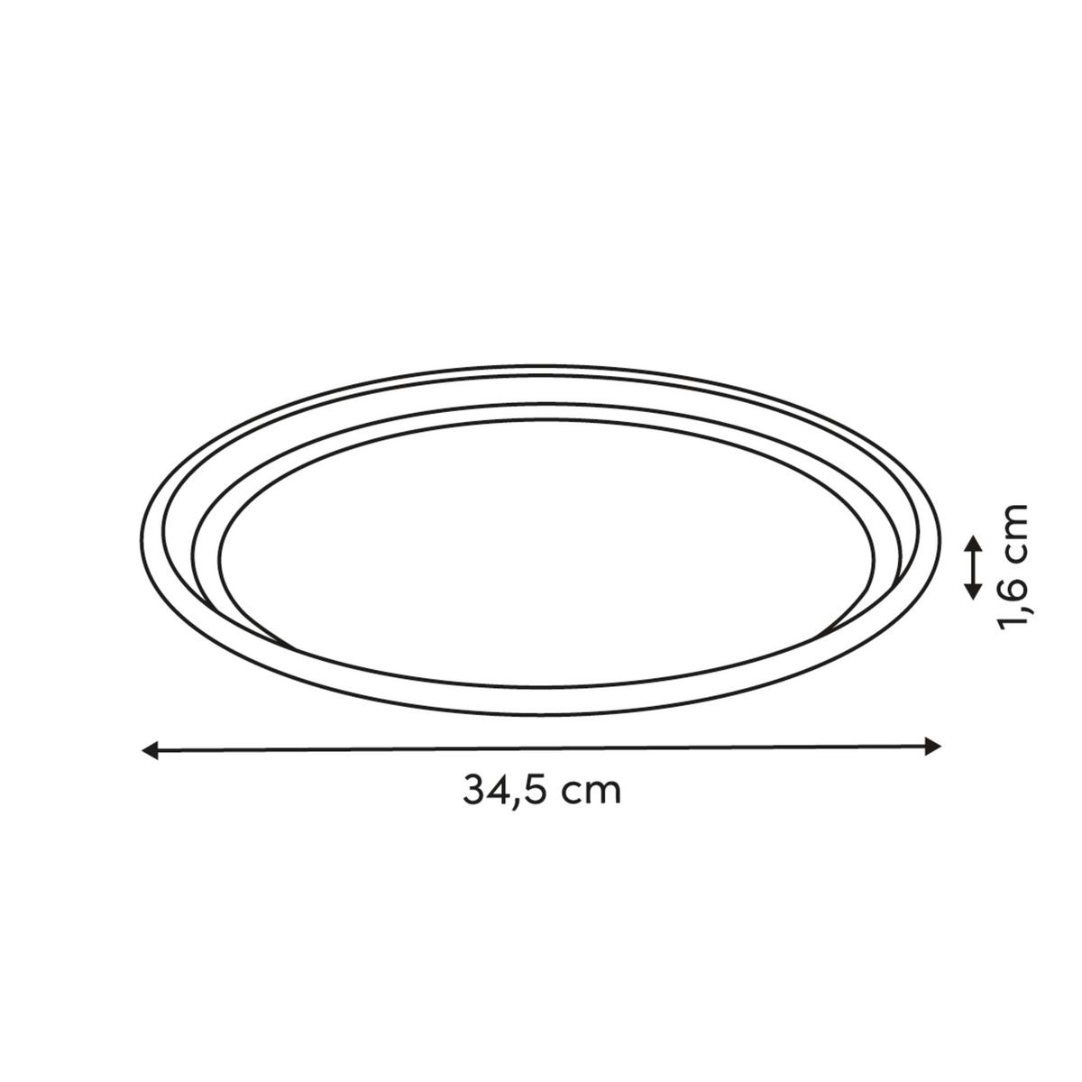 Pleh Za Picu Harmony - bež, Osnovno, metal (34,5/1,6cm)