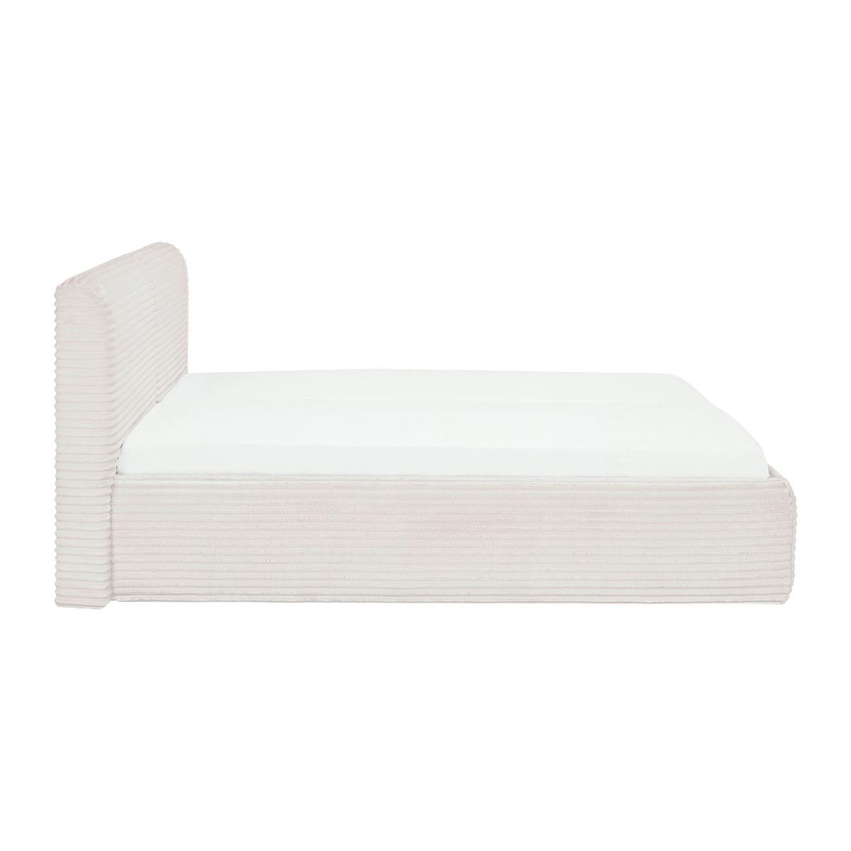 Polsterbett Tessin Creme ca. 160x200cm - Creme, KONVENTIONELL, Textil (160/200cm) - Premium Living