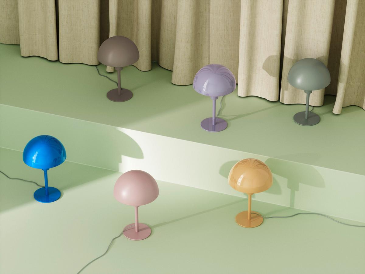LAMPA STOŁOWA 2213745023 ELLEN MINI GRÜN - zielony, Design, metal (16/25cm) - Nordlux