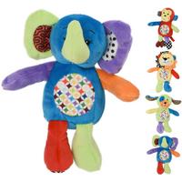 Plüss Játékfigura 339300080 - sárga/piros, textil (15cm)