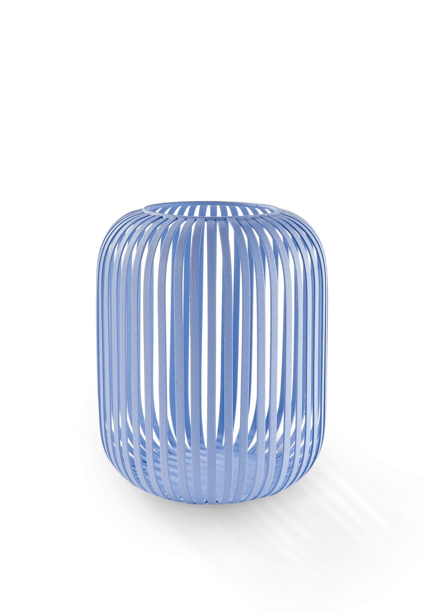 Laterne Lig Small Pastellblau - Pastellblau, Basics, Metall (20,5/23cm) - FYNCH-HATTON