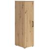 Ormar Multi - hrast Artisan/crna, Moderno, drvni materijal/plastika (30/115/40cm) - Modern Living