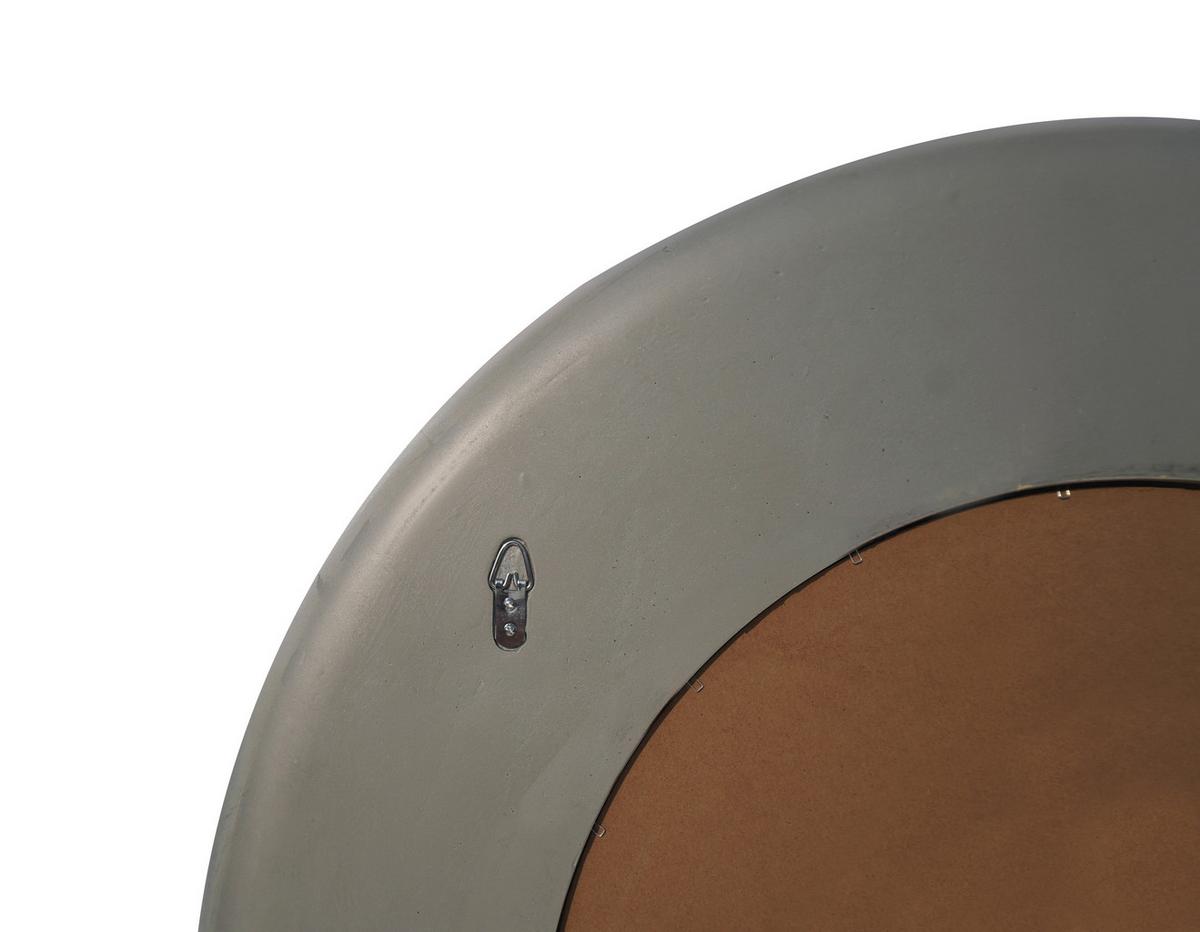 Ogledalo Gloria - srebrne boje, Moderno, staklo/drvni materijal (100/100/4cm) - Modern Living