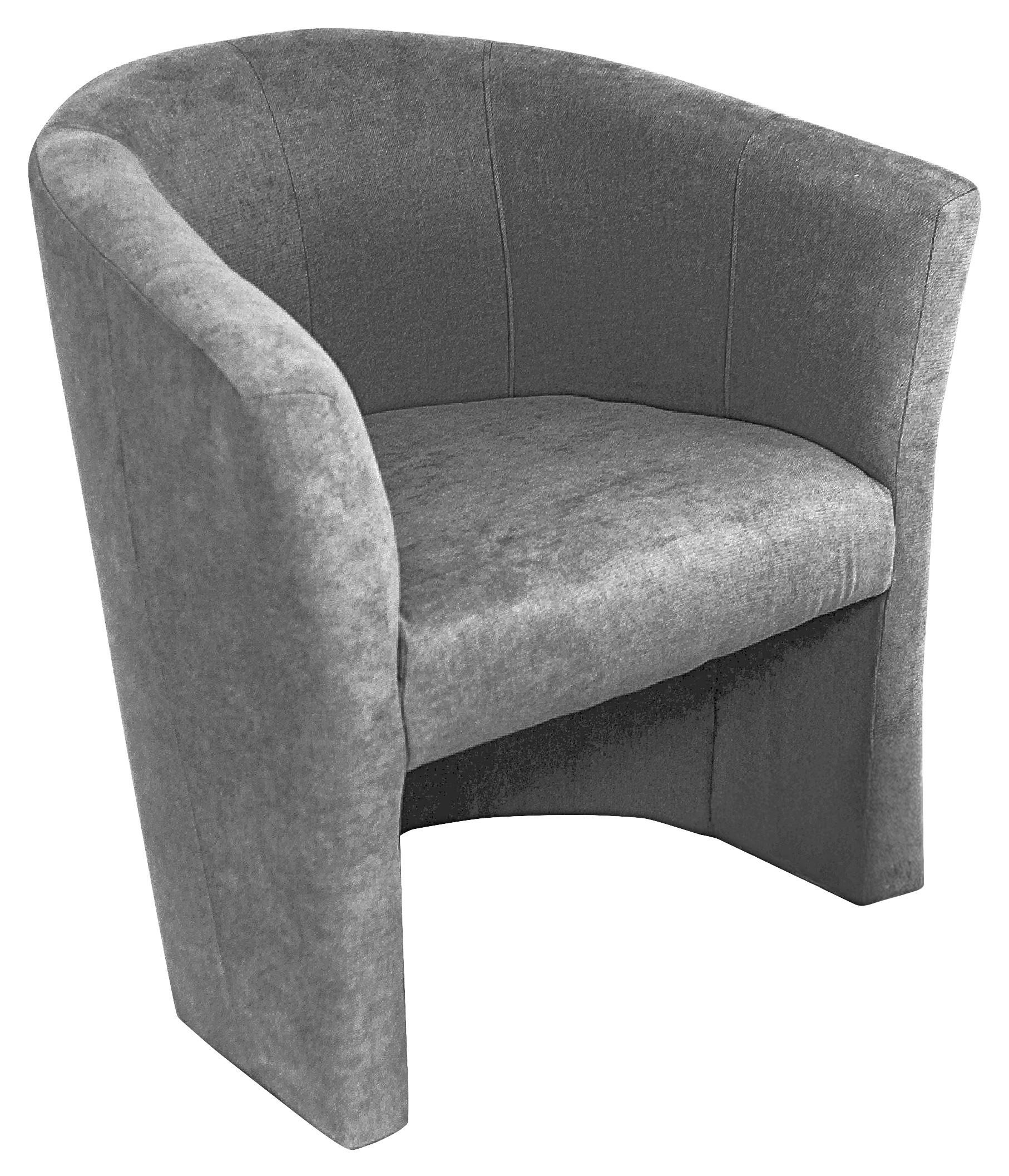 FOTEL TOMI   -EXKLUSIV- - jasnoszary/czarny, Konventionell, tworzywo sztuczne/tkanina (68/78/65cm) - Boxxx
