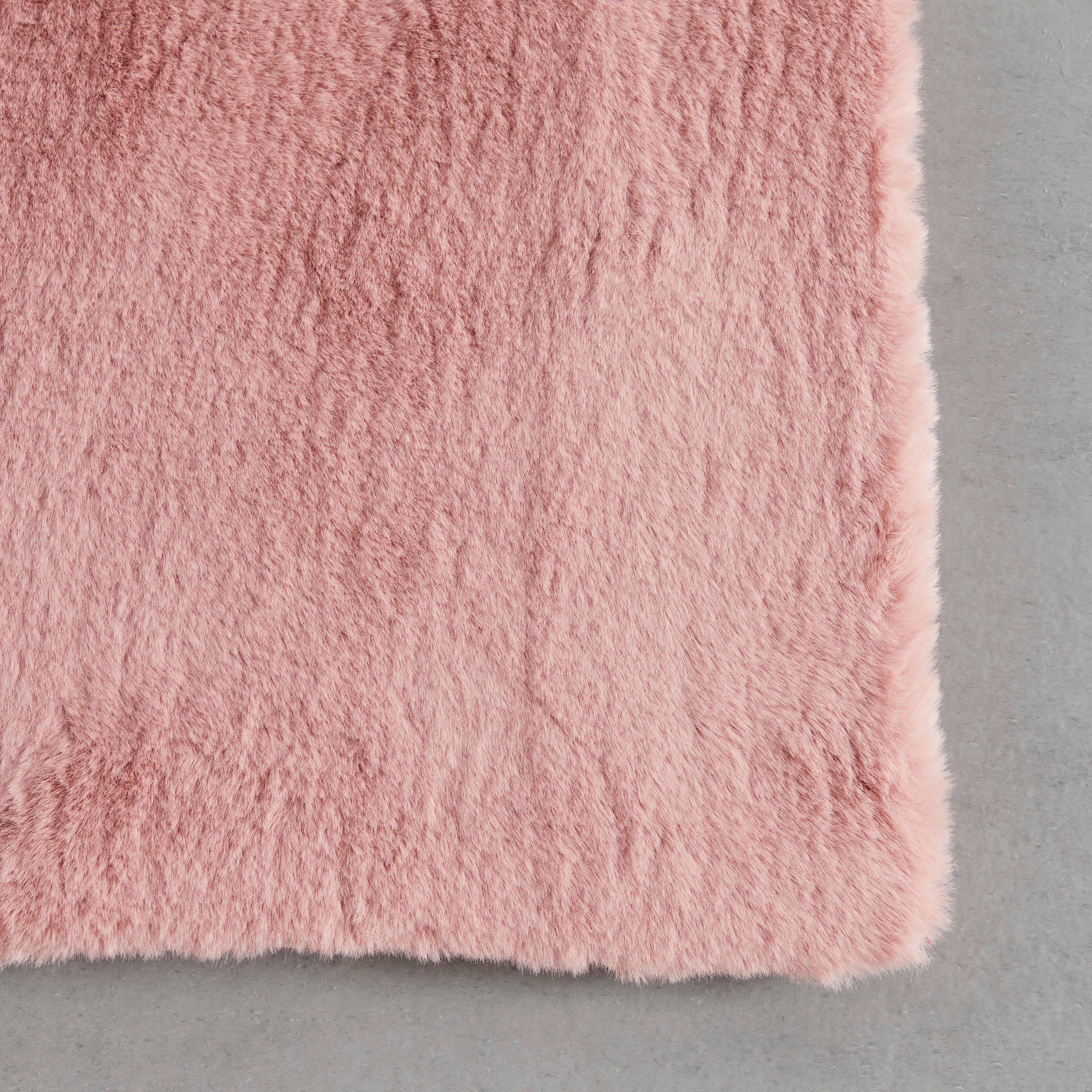 KONSTFÄLL CAROLINE 3 -AKT- - gammelrosa, textil (160/220cm) - Mömax
