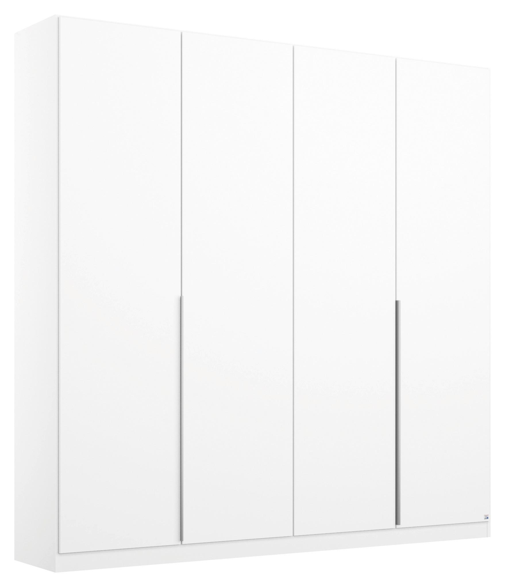 DULAP USI ROTATIVE ALABAMA - alb, Modern, material pe bază de lemn (181/229/54cm) - Modern Living