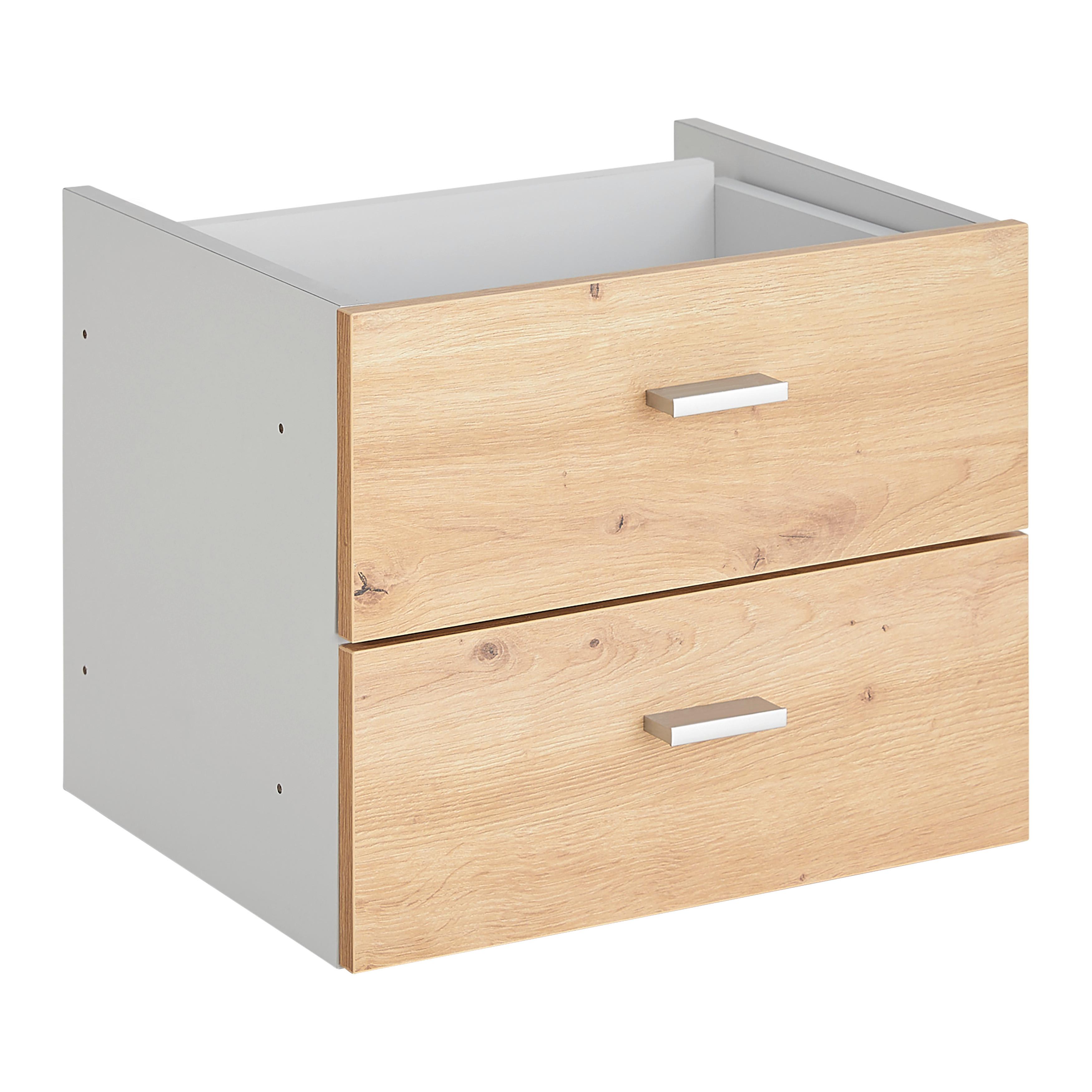 Schubkasteneinsatz Mister Office Eiche Artisan - Eiche Artisan, Modern, Holzwerkstoff (39/33/32cm) - Mömax