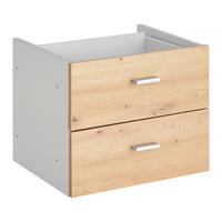 Schubkasteneinsatz Mister Office Eiche Artisan - Eiche Artisan, Modern, Holzwerkstoff (39/33/32cm) - Mömax