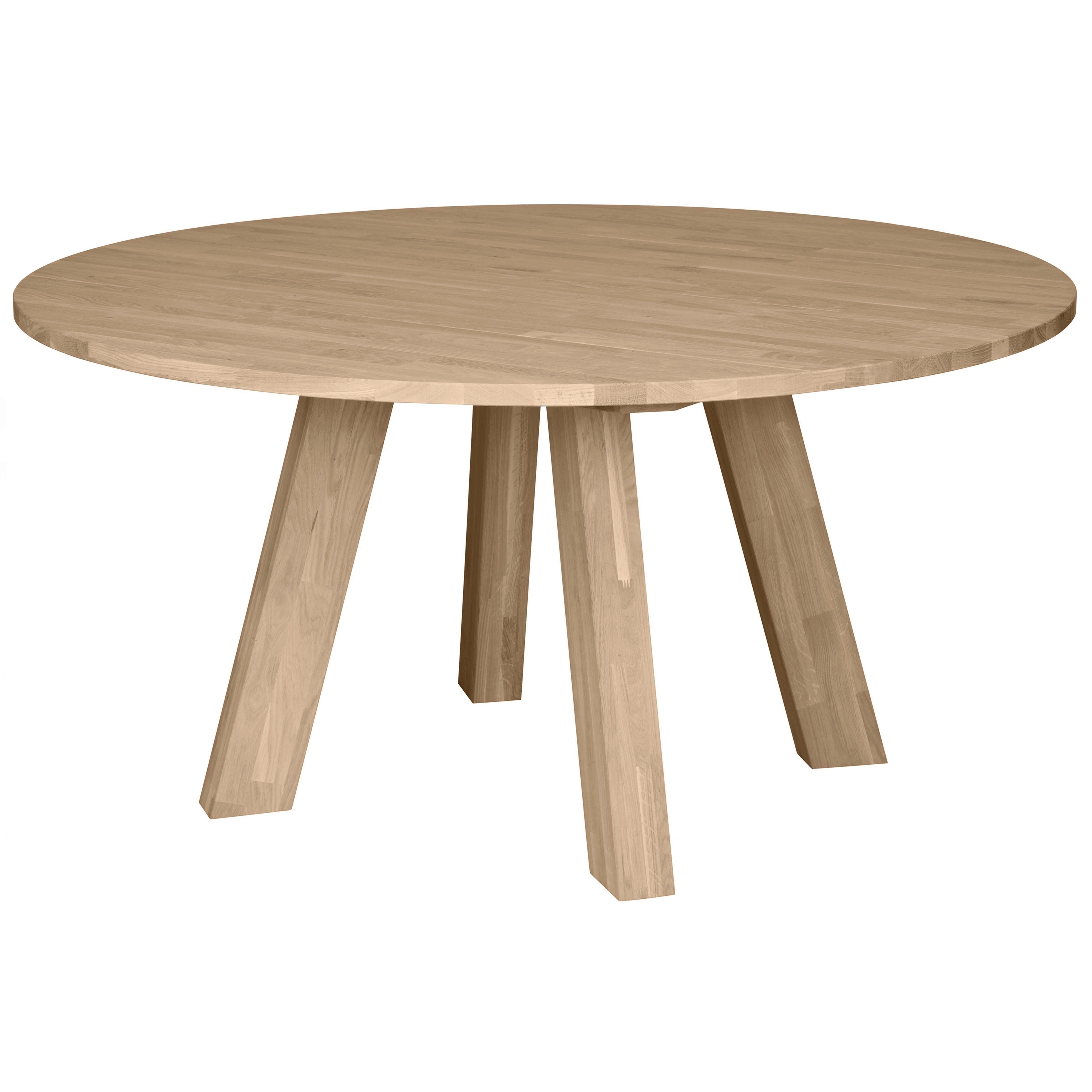 Esstisch Rhonda Eiche - Naturfarben, MODERN, Holz (150/150/75cm) - Livetastic