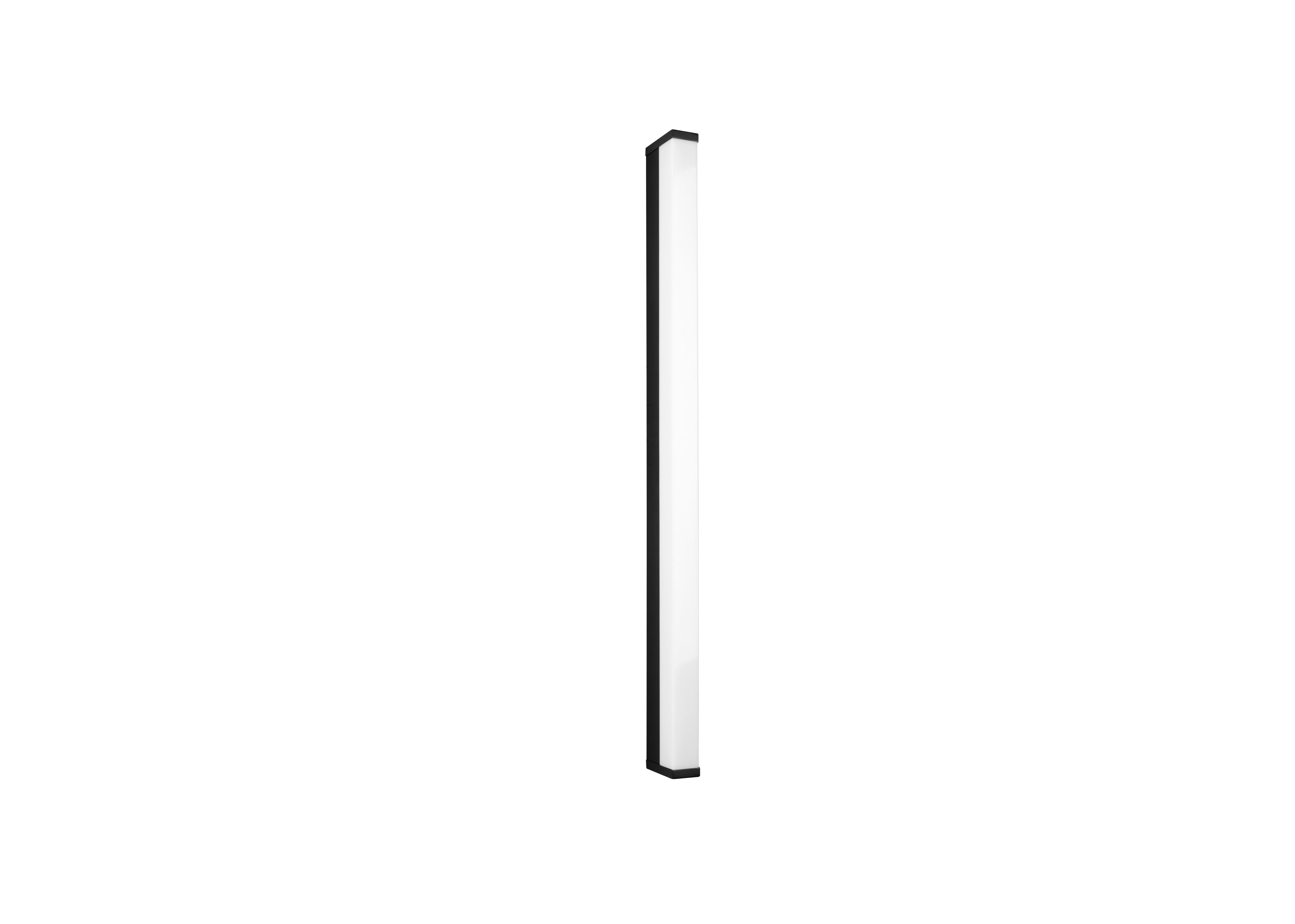 LED-Wandleuchte Fabio in Schwarz/Weiß max. 12 Watt - Schwarz/Weiß, Basics, Kunststoff/Metall (3,8/80/7,9cm) - Trio Leuchten