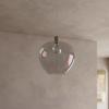 HÄNGLAMPA RENI - champagne/multicolor, Modern, metall/glas (40/120cm)
