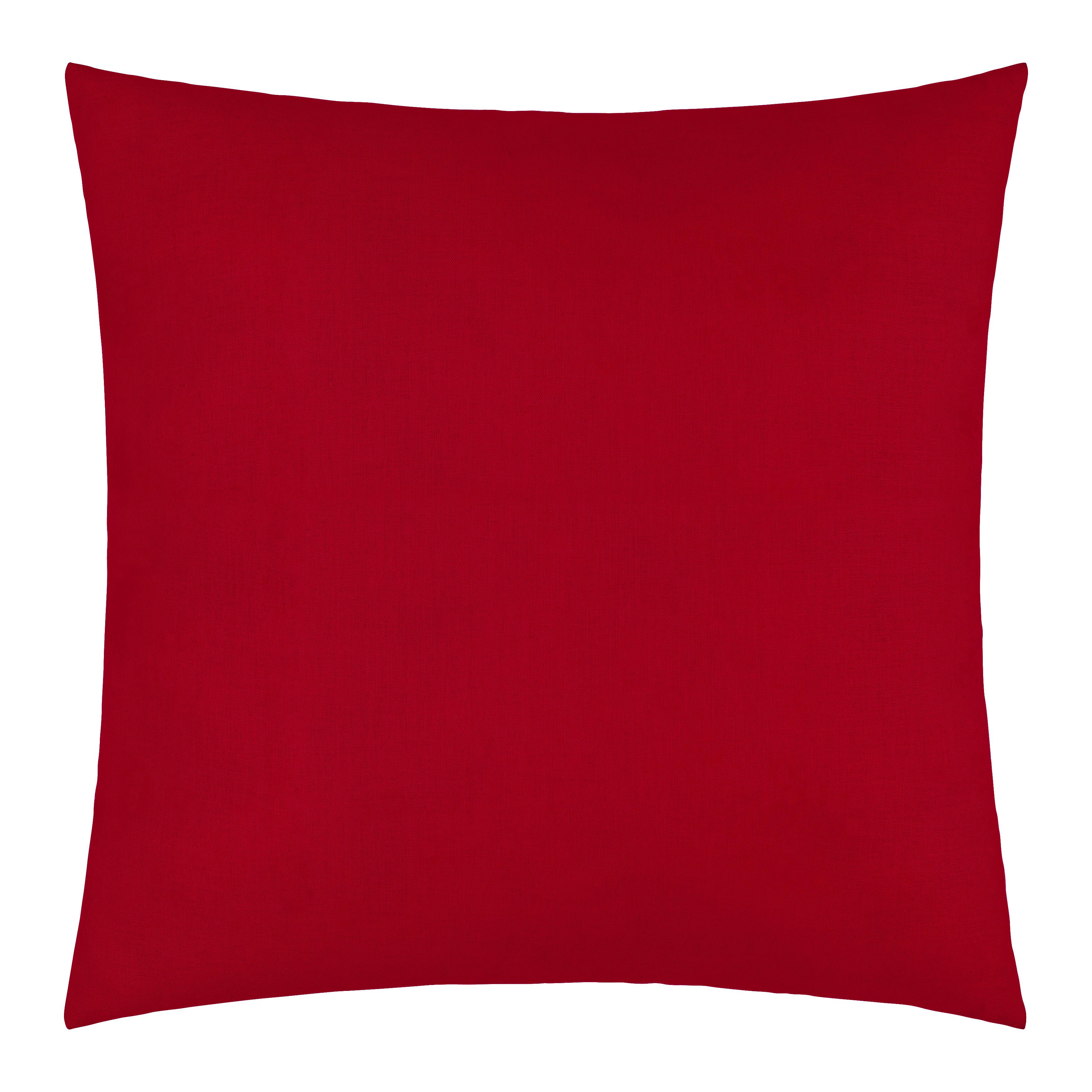 Zierkissen Mex Rot ca. 48x48cm - Rot, KONVENTIONELL, Textil (48/48cm) - Modern Living
