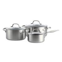 ZESTAW GARNKÓW CC005244-001 GENEVA - czarny, Basics, metal/szkło - GreenPan