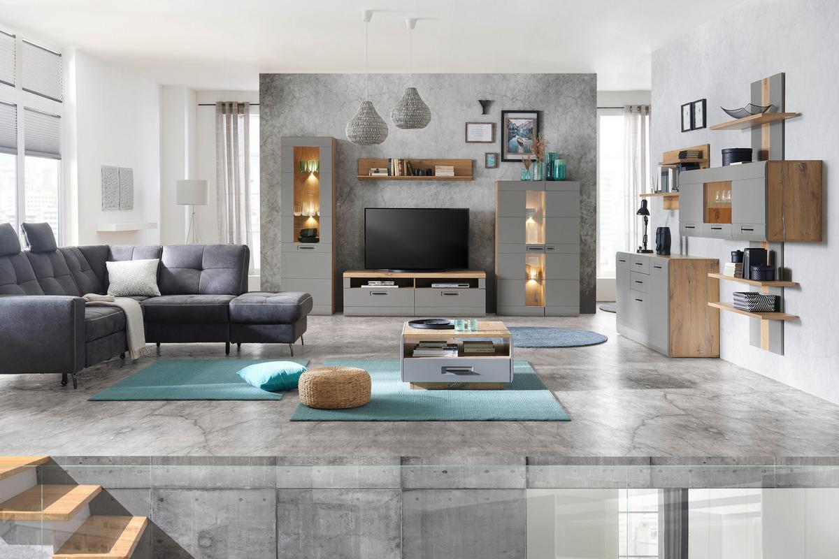 Poliță de perete Auris - Modern, material pe bază de lemn (135/25/25cm) - Modern Living