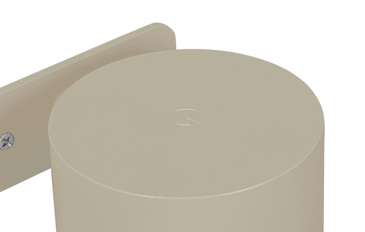 KINKIET AKUMULATOROWY SPOT - kolor piaskowy, Basics, tworzywo sztuczne/metal (9,2/8/4,5cm) - Novel