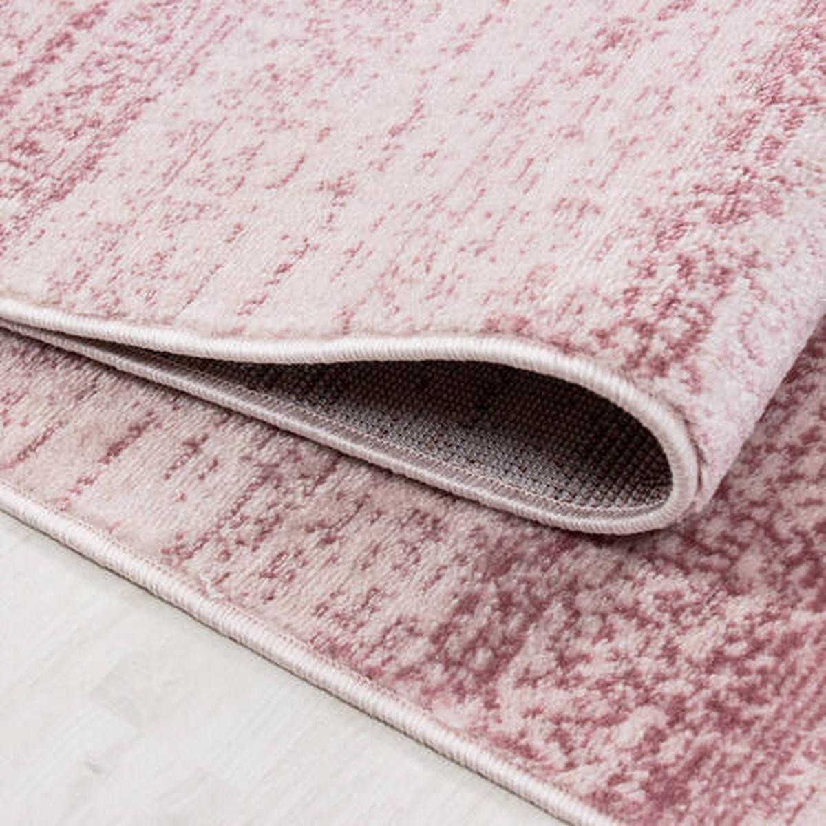 Webteppich Plus Pink ca. 280x370cm - Pink, Basics, Textil (280/370cm) - Novel
