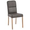 Stuhl Solar in Braun - Eichefarben/Braun, Basics, Holz/Textil (45/90/55cm) - Based
