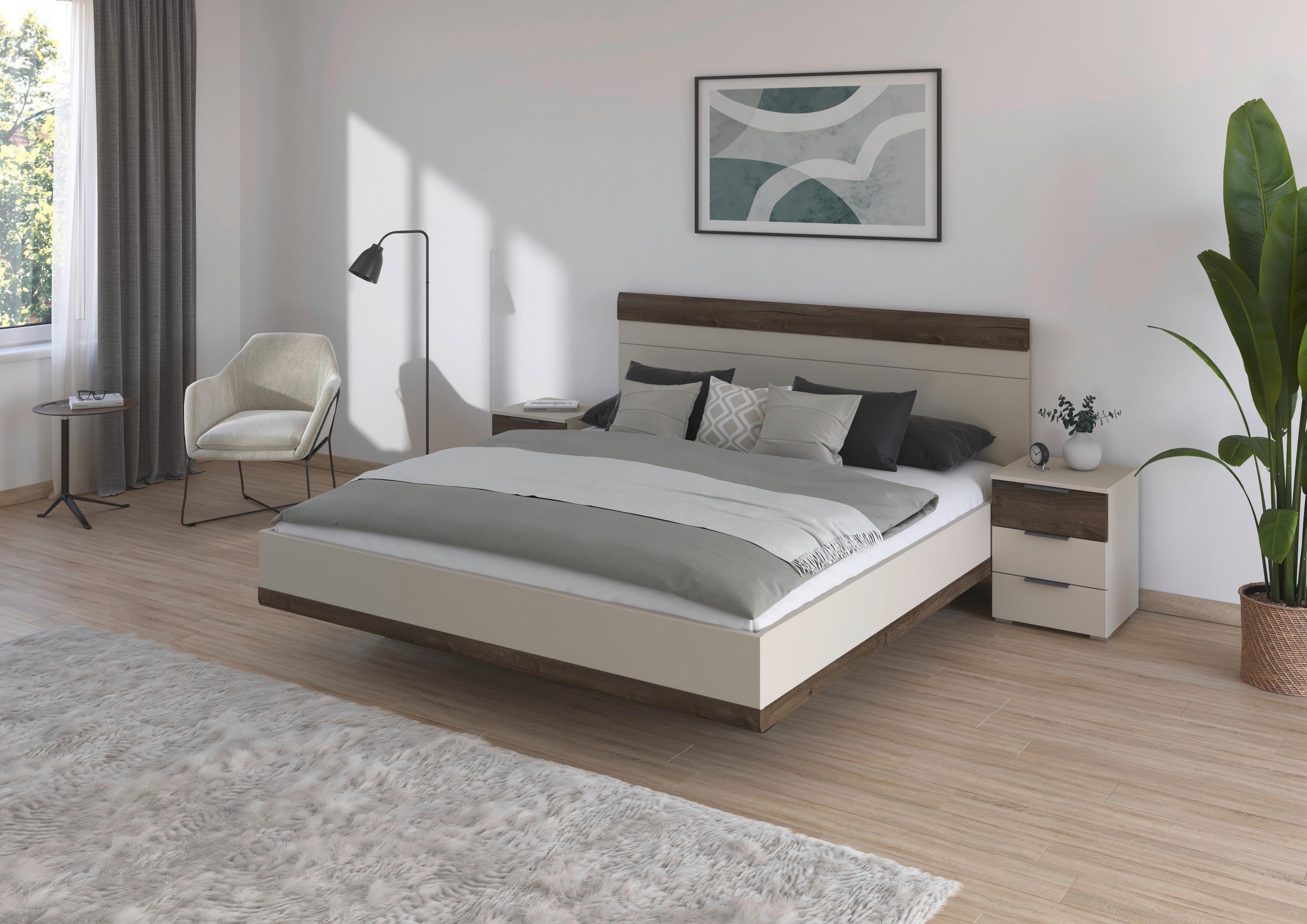 PAT SAJO - șampanie, Trend, material pe bază de lemn (180/200cm) - Premium Living