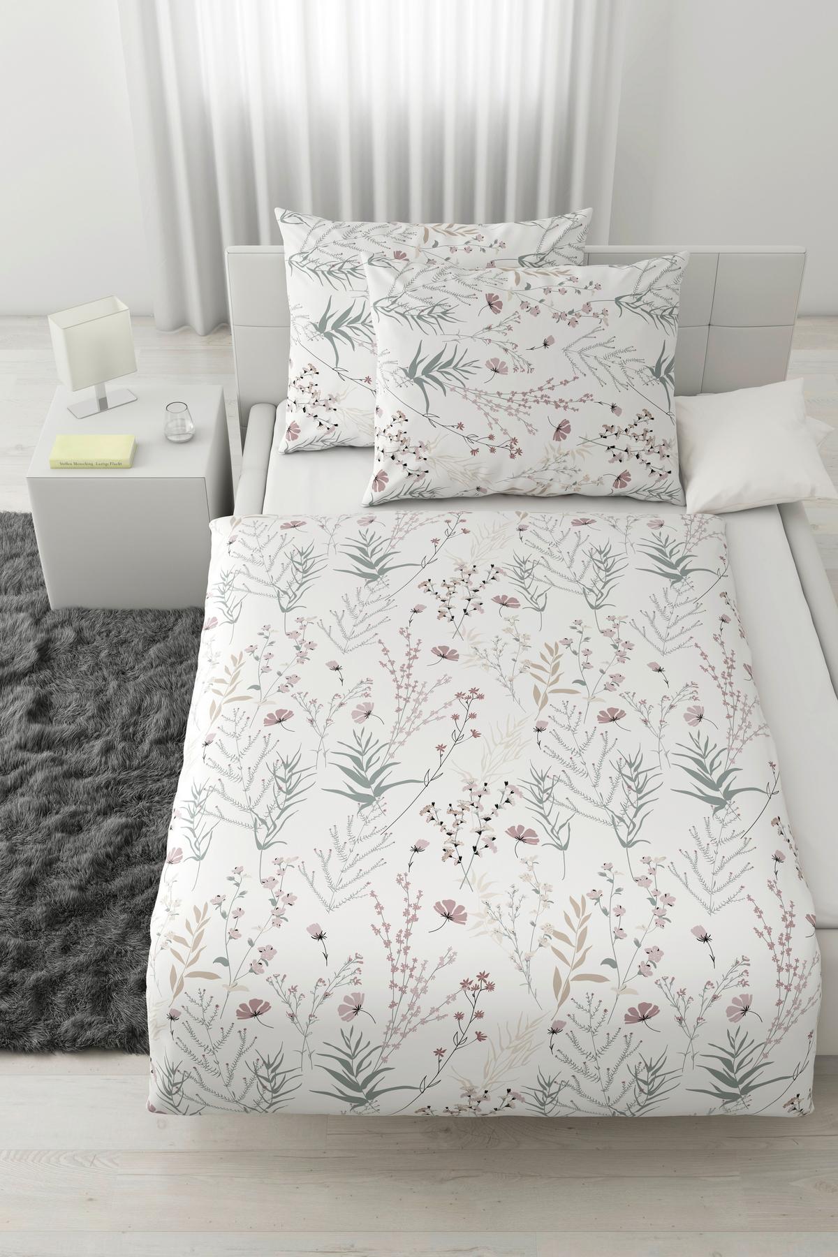 Ágyneműhuzat-garnitúra Kétszemélyes Lina Xxl - fehér, Konventionell, textil (200/220cm) - Mömax