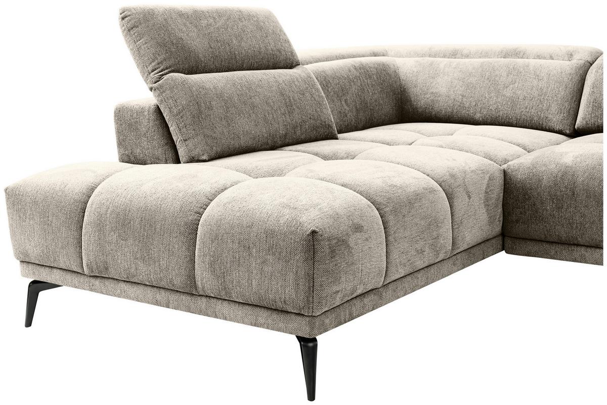 Kutna Garnitura Elch - zelena/crna, Moderno, tekstil/metal (214/81-96/281 CMcm) - Premium Living