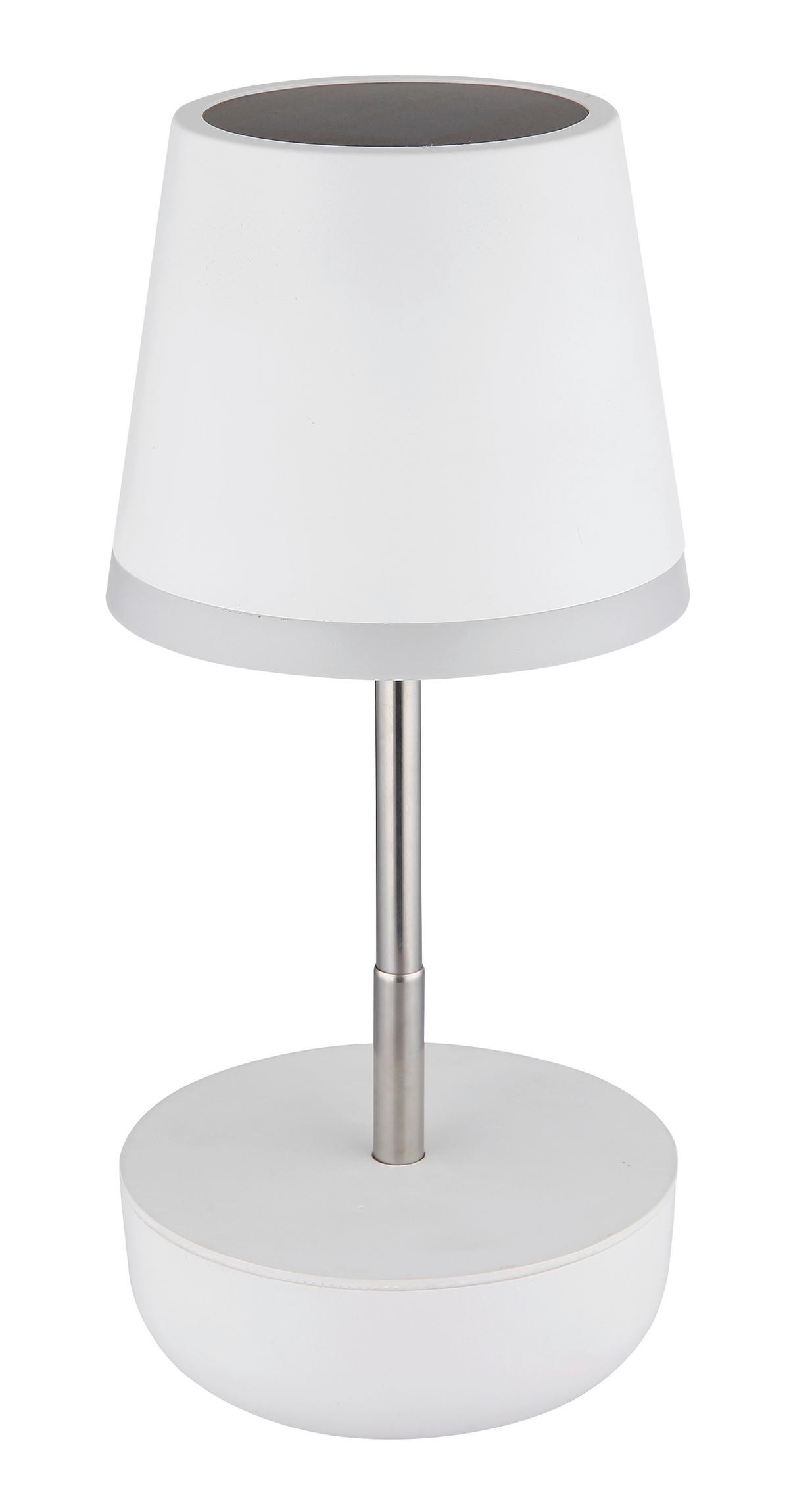 Solarleuchte SOLARLEUCHTE - Weiss, Kunststoff (11/25cm)