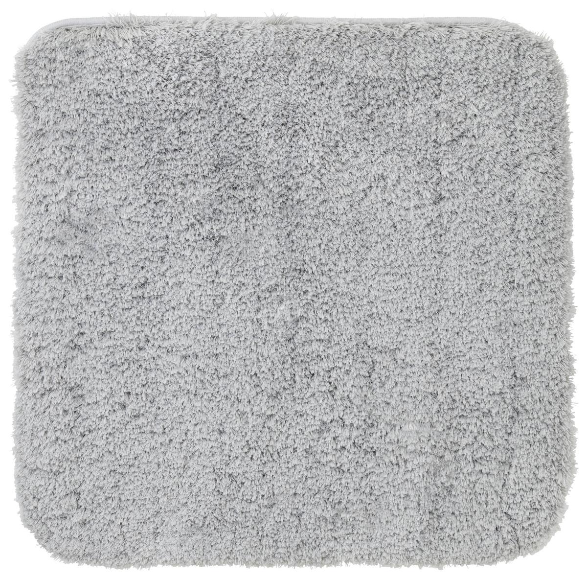 WC-Vorleger Chris Grau ca. 50x50cm - Grau, Textil (50/50cm) - Premium Living