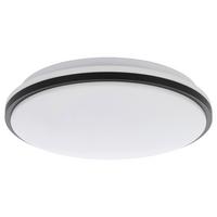 Led-wandleuchte Marunella-S Schwarz/weiss - Weiss/Schwarz, Basics, Kunststoff/Metall (34/6,5cm) - Eglo