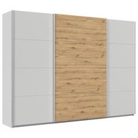 DULAP USI CULISANTE FELDKIRCH - gri deschis/stejar Artisan, Modern, material pe bază de lemn (315/229/62cm)