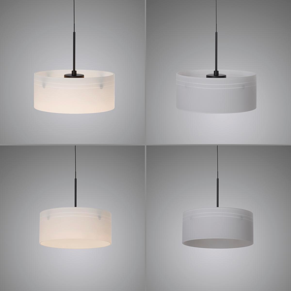 LAMPA WISZĄCA LED 2778-18 MARIKA - czarny, Design, tworzywo sztuczne/metal (20/20/180cm) - Paul Neuhaus