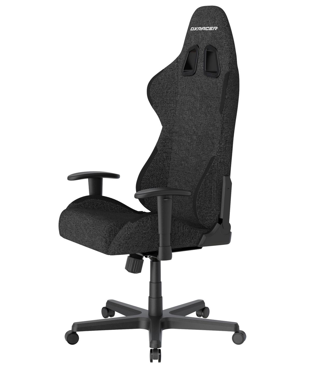 Gamingstuhl Formula Schwarz - Schwarz, KONVENTIONELL, Kunststoff/Textil (70/129/70cm) - Dxracer