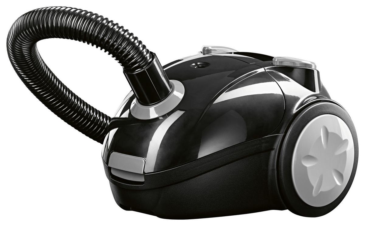 Bodenstaubsauger Cleanmaxx Schwarz max. 800 Watt - Schwarz, Basics, Kunststoff (33/25/20cm)