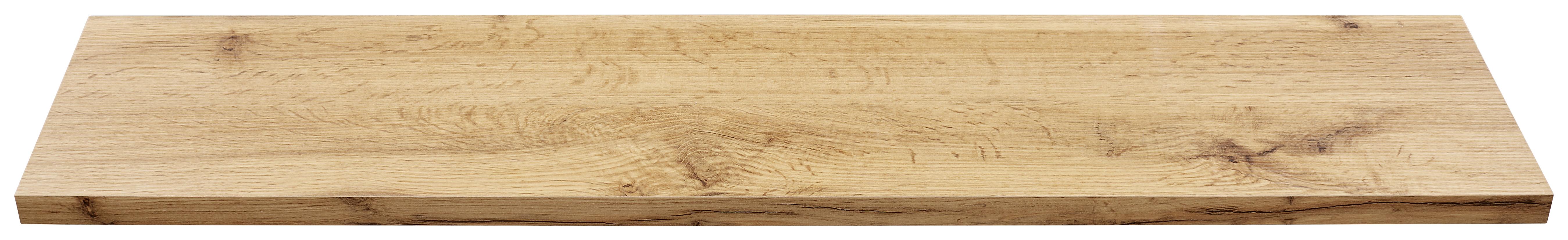 Falipolc Tölgy Szín 80/20 Skate - tölgyfa, Modern, faalapú anyag (80/1,8/20cm)
