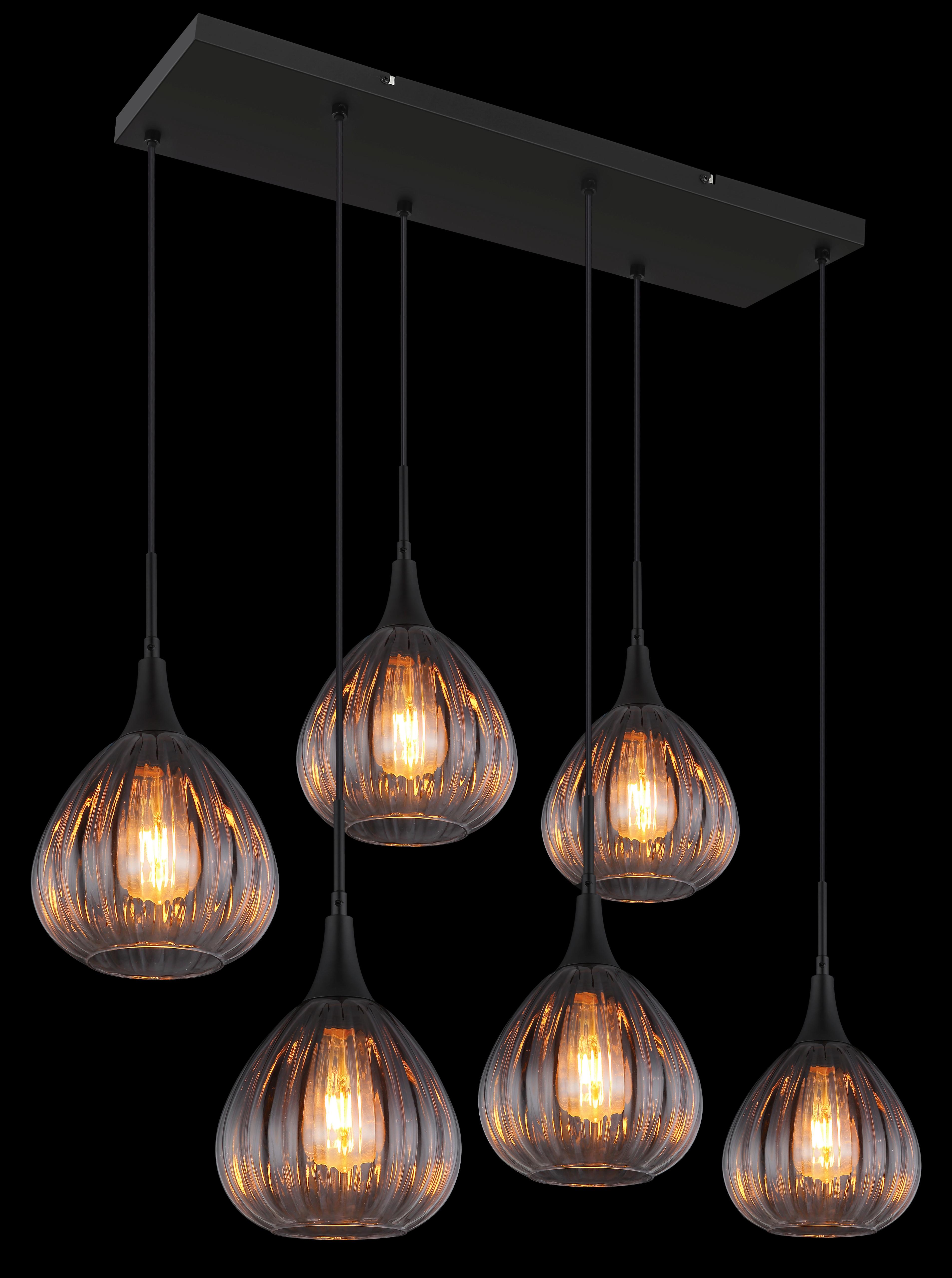 HÄNGELEUCHTE 15887-6H - Design (90/40/120cm) - Globo