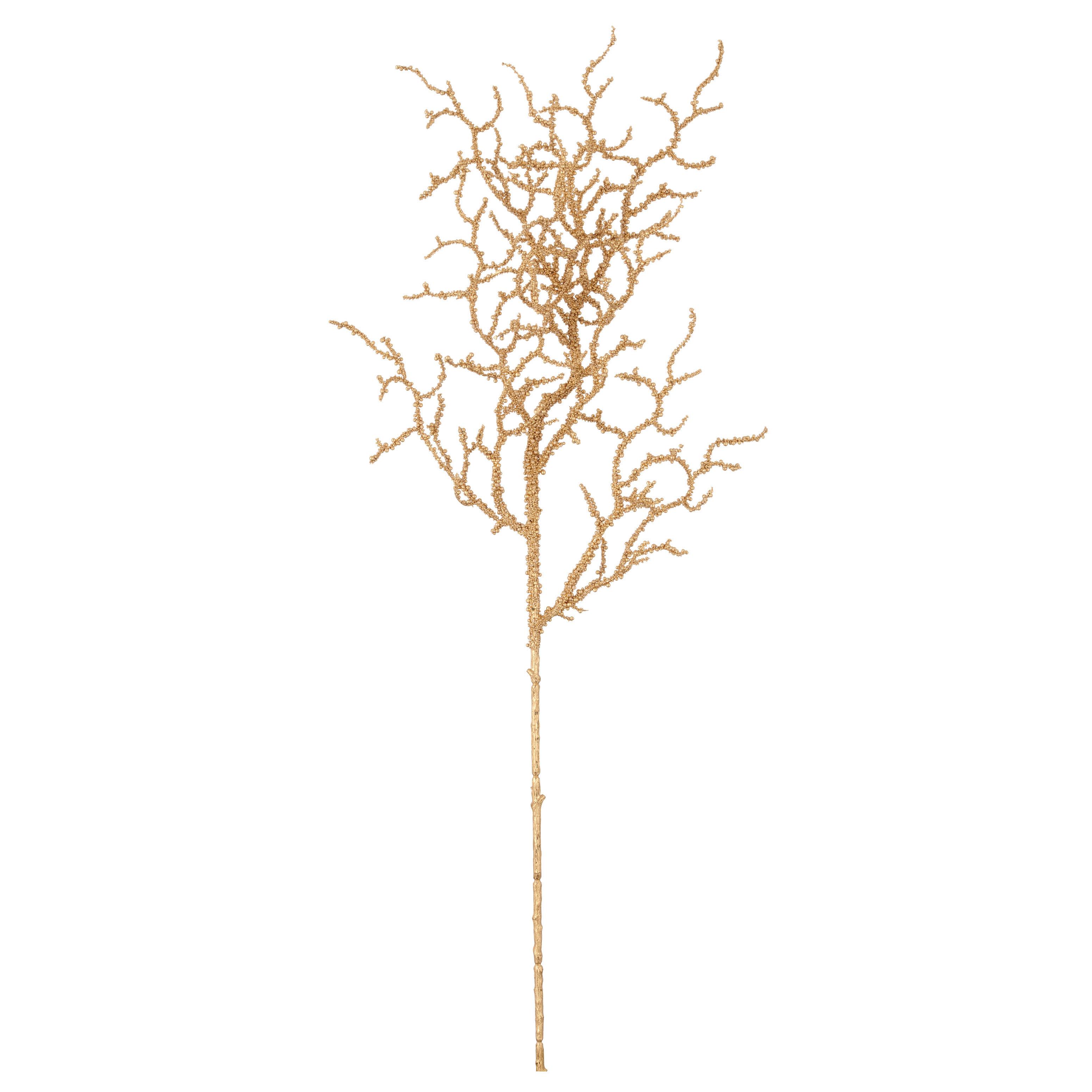 Umetna Rastlina Korallenzweig I - zlate barve, Basics, umetna masa (78cm) - Mömax