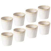 KOMPLET FILIŻANEK GRESPRESSO - biały, Basics, ceramika - Costa Nova