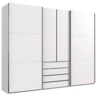 Ormar S Kliznim Vratima Magic - bijela/boje kroma, Moderno, drvni materijal/metal (300/236/65cm) - Premium Living