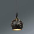 Hängeleuchte Alma, max. 42 Watt - Goldfarben/Schwarz, MODERN, Kunststoff/Metall (20/138,5cm) - MÖMAX modern living