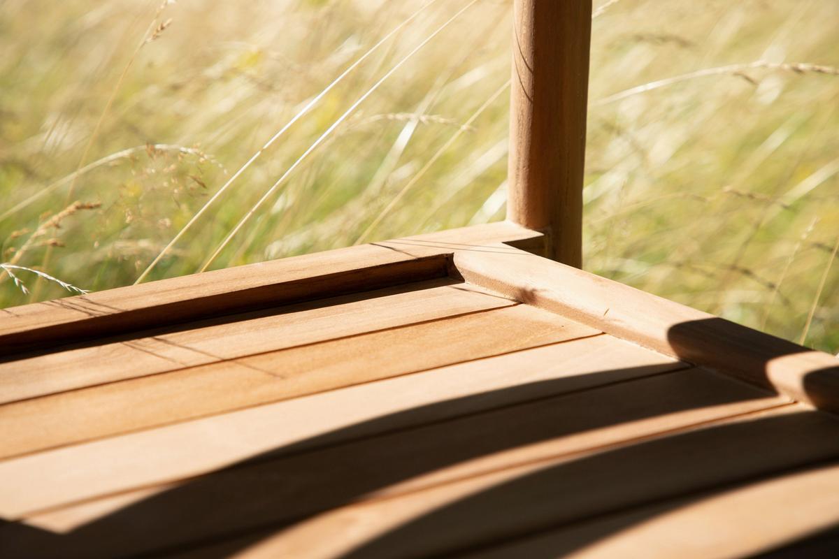 Stapelsessel Kenya ca. 50x81x52 cm Teakholz - Teakfarben, KONVENTIONELL, Holz (50/81/52cm) - Gardenson