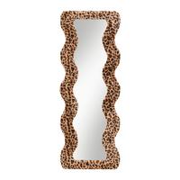 Suki Ogledalo - smeđa, Romantično / ladanjski, staklo/drvni materijal (60/160/4cm) - Premium Living