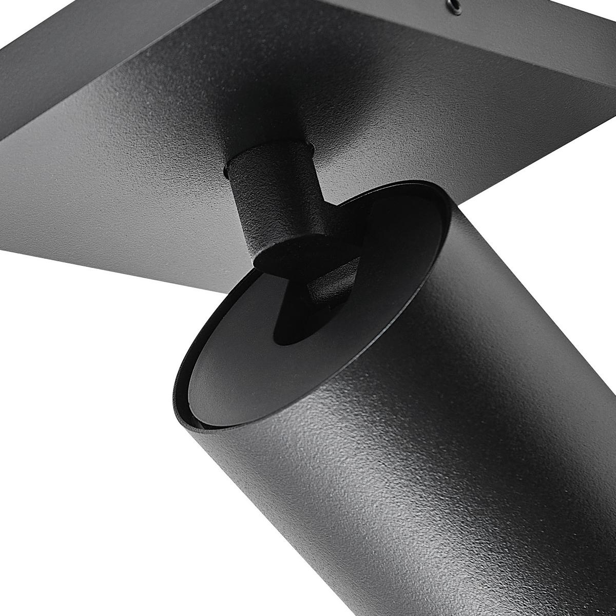 REFLEKTOR SUFITOWY 348246 CAN1 ECKIG - czarny, Design, metal (6/6/12,5cm)