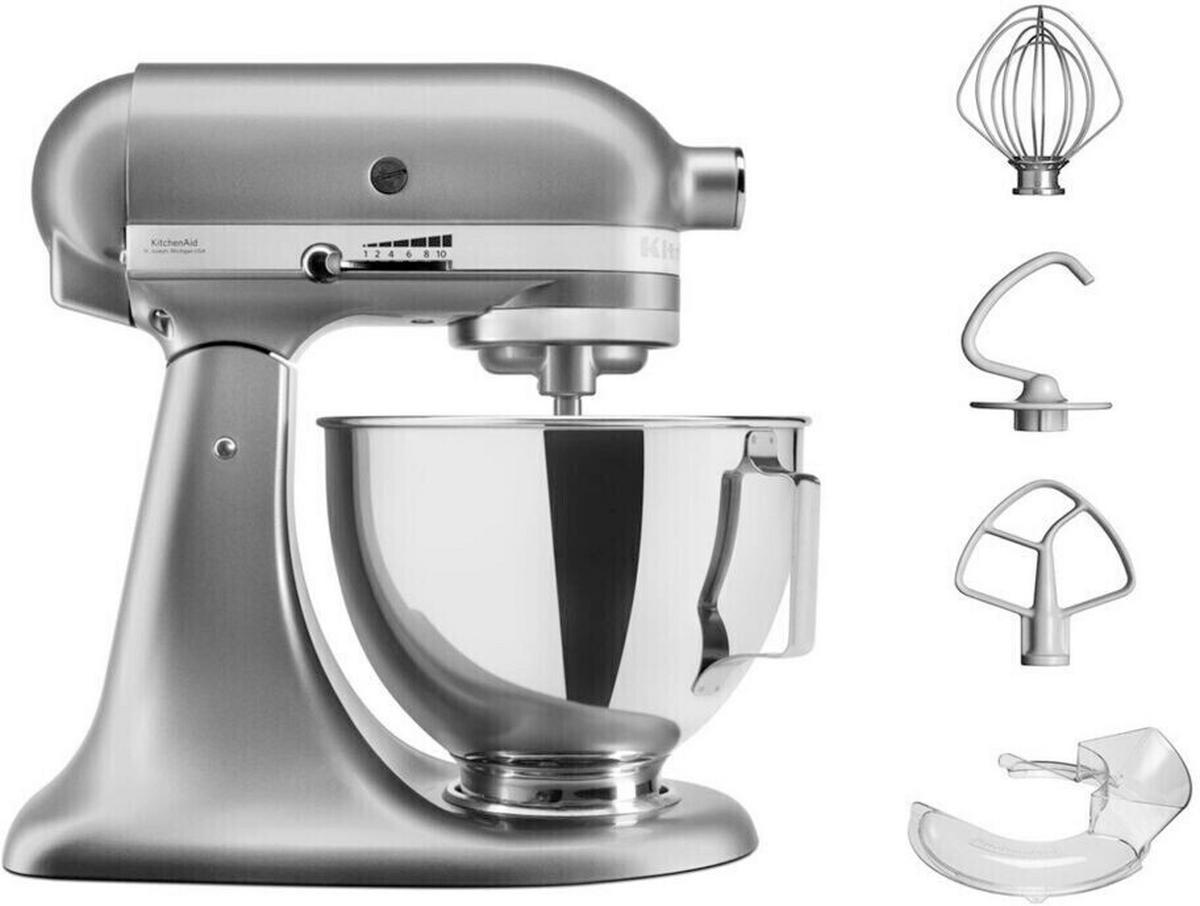 WIELOFUNKCYJNY ROBOT KUCHENNY 5KSM95PSEMC - kolor srebrny, Basics, metal - KitchenAid