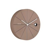 ZEGAR DESTACADO CUCKOO - mokka, Basics, tworzywo sztuczne (29cm) - Karlsson