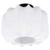 TAKLAMPA BIRGIT - vit, Modern, metall/textil (25/19cm) - Mömax