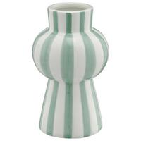 Vase Miami I Hellgrün - Hellgrün, Basics, Glas (8/14/8cm) - Mömax