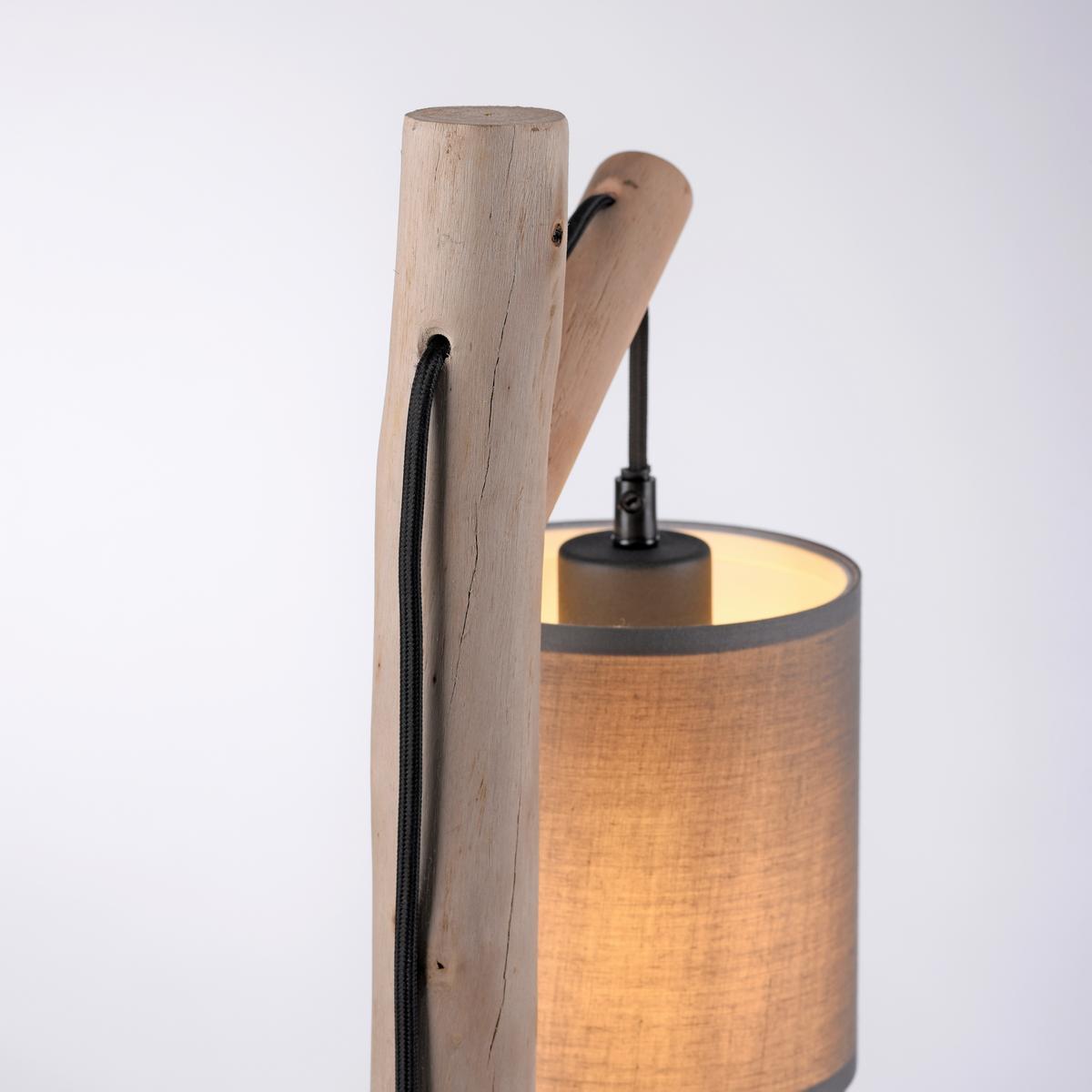 LAMPA STOŁOWA 15784-29 TRIBU - taupe, Natur, tworzywo sztuczne/metal (26,5/16/52,5cm)