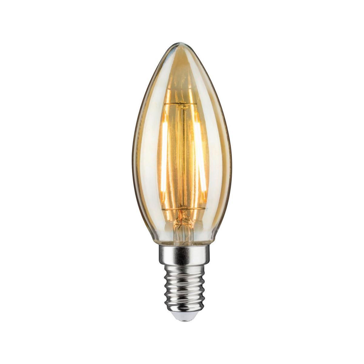 LED-Leuchtmittel 28704 max. 2,6 Watt - Goldfarben, Basics, Glas (3,5/9,8cm) - Paulmann