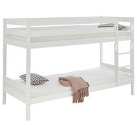 Krevet Na Kat Lupo 2 - bijela, Konvencionalno, drvo (90/200cm) - Modern Living