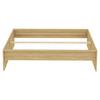 SÄNGRAM UNIT 180 -BASED- - ekfärgad, Klassisk, trämaterial (180/200cm) - Based