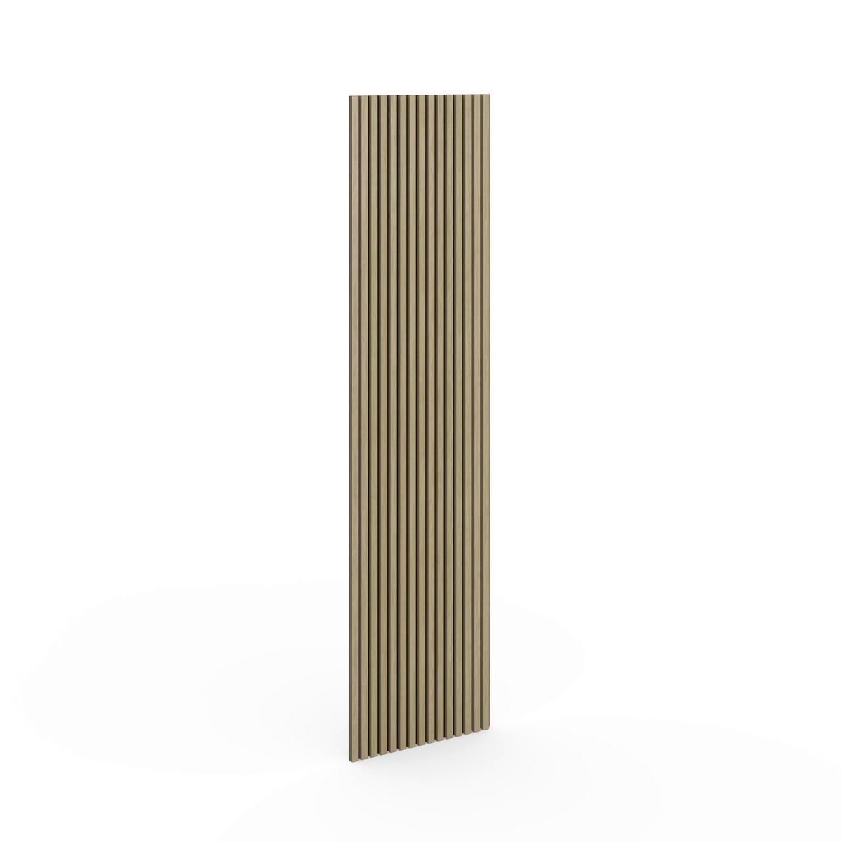 Akustični Panel Rico, Barve Hrasta - barve hrasta, Moderno, umetna masa/leseni material (60/2,1/240cm)